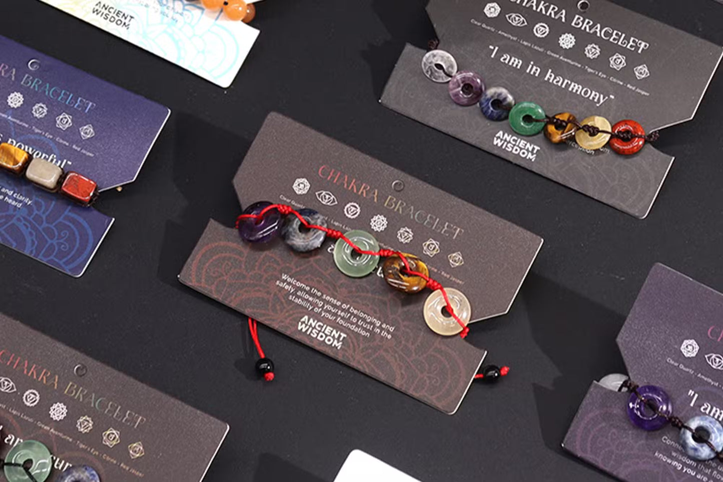 Chakra String Bracelet – Hearts