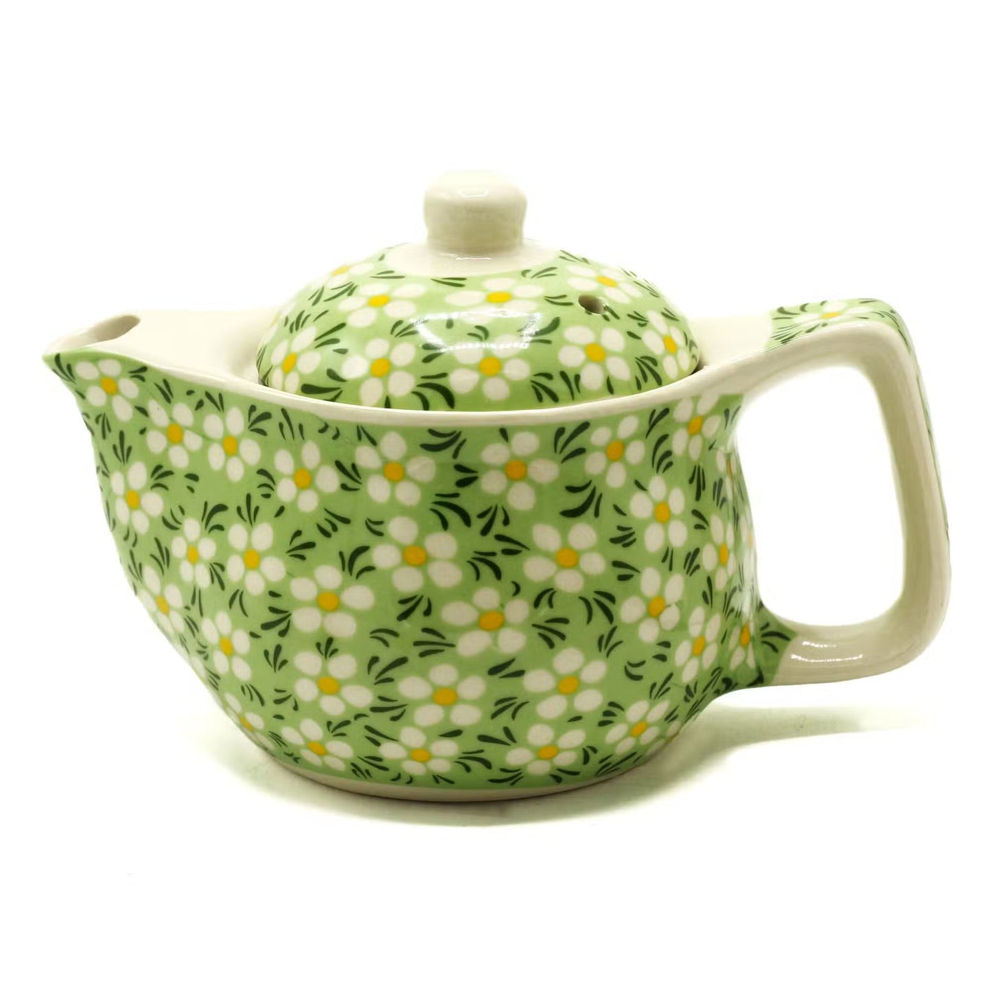 Verdant Daisy Teapot