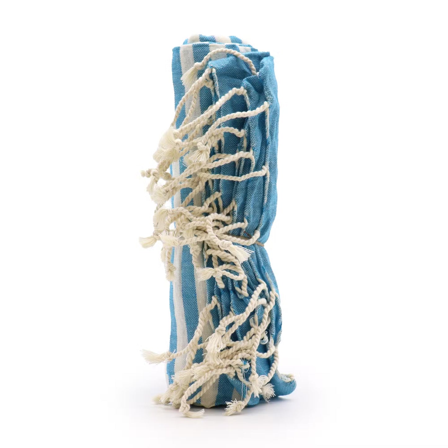 Handmade Cotton Pareo Throw – Sky Blue