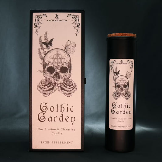 Ancient Witch Ritual Aromatherapy Candle – Gothic Garden