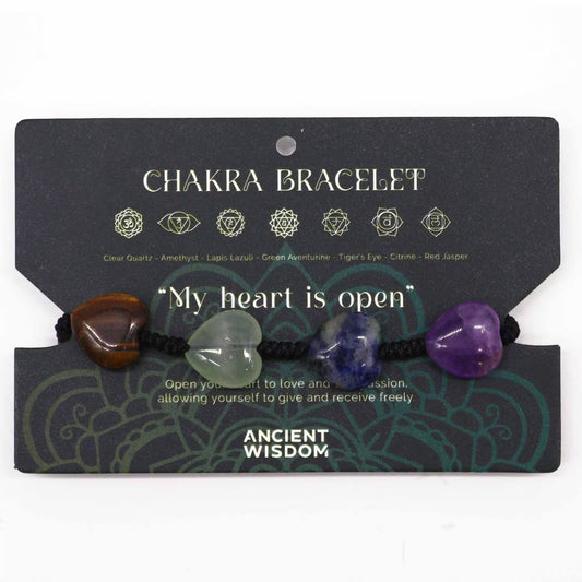 Chakra String Bracelet – Hearts