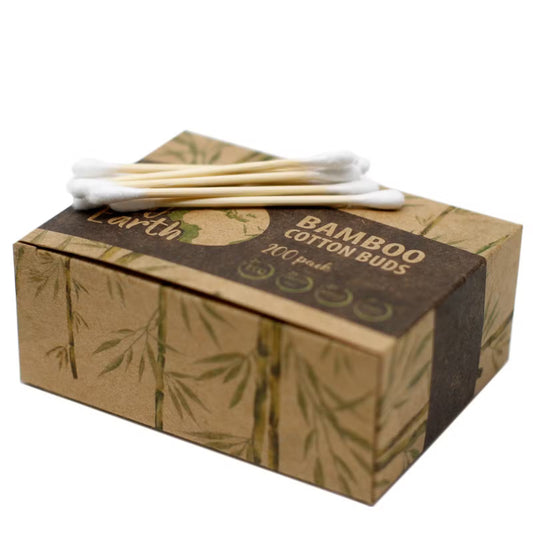 Eco Bamboo Cotton Buds – Pack of 200