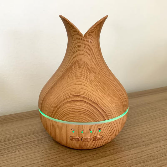 Palermo Colour-Change Wood Effect Aroma Atomiser