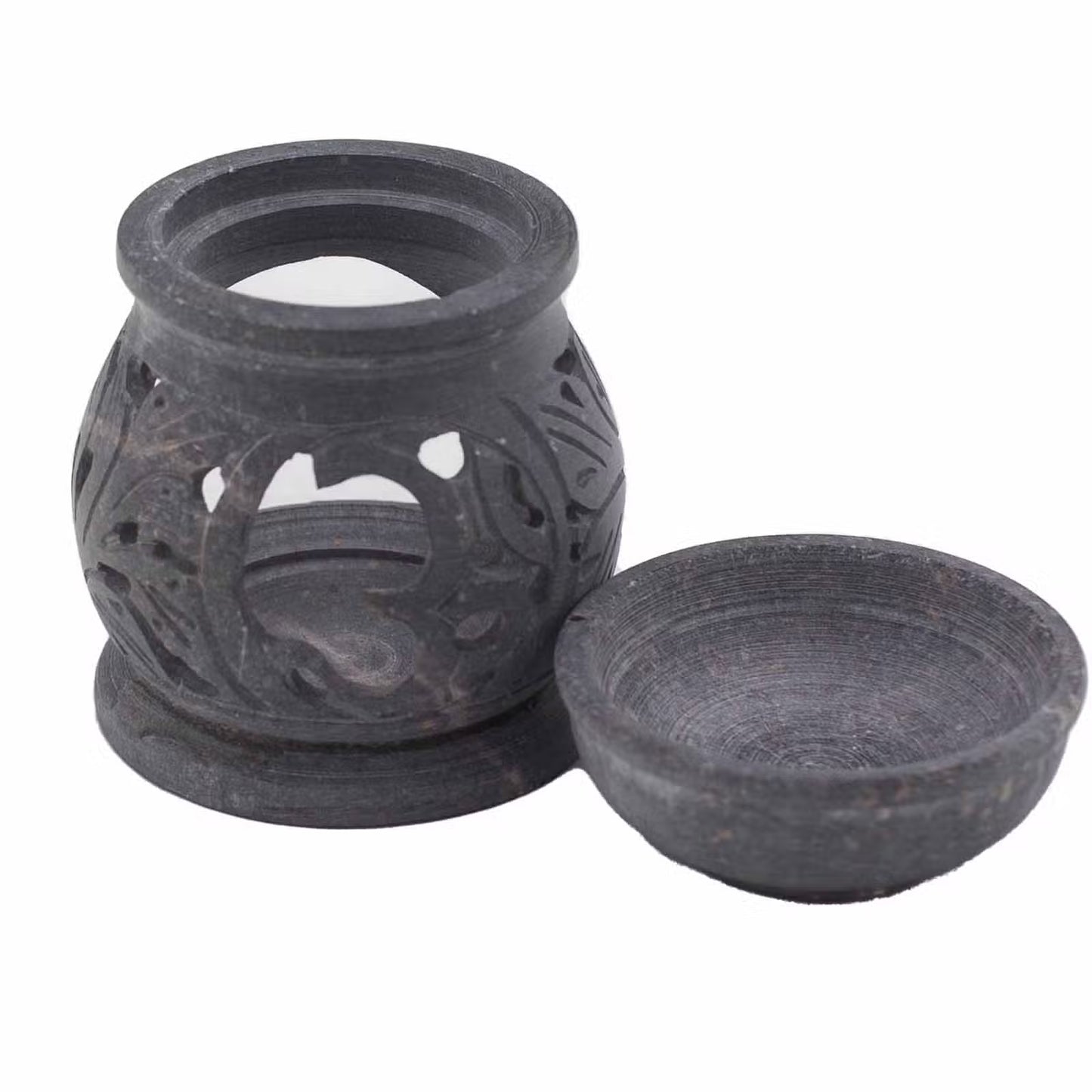 Om Serenity Soapstone Oil Burner
