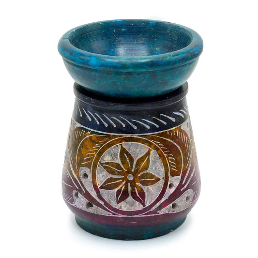 Blooming Harmony Soapstone Oil Burner