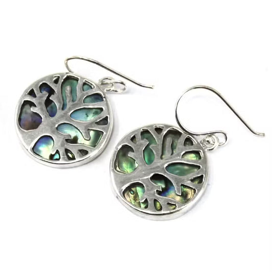 Tree of Life Sterling Silver Earrings